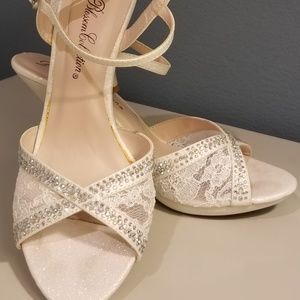 SALE TODAY ONLY!! 😀DeBlossom Bridal Heels